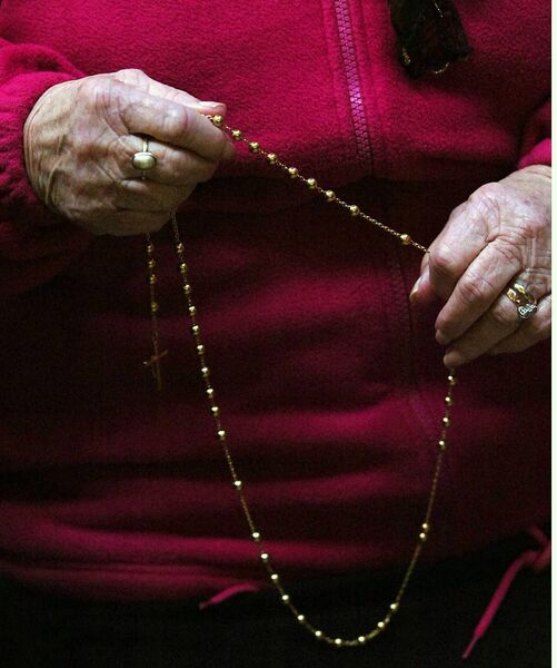 Every church sees pretty much an elderly congregation now, made even smaller following Covid. Picture: Henry Wills Every church sees pretty much an elderly congregation now, made even smaller following Covid. Picture: Henry Wills