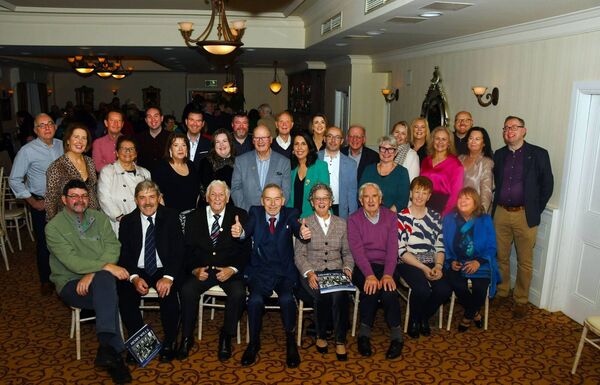 Henry Wills is pictured with current and former colleagues from the Western People at the launch of his book on November 17th last. Picture: John O'Grady Henry Wills is pictured with current and former colleagues from the Western People at the launch of his book on November 17th last. Picture: John O'Grady