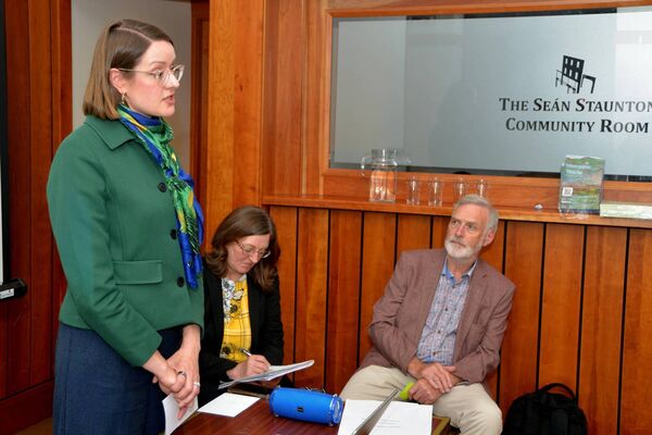 Alice Mansergh, CEO, Tourism Ireland, speaking at the AGM of Westport Tourism Organisation. Picture: Frank Dolan Alice Mansergh, CEO, Tourism Ireland, speaking at the AGM of Westport Tourism Organisation. Picture: Frank Dolan