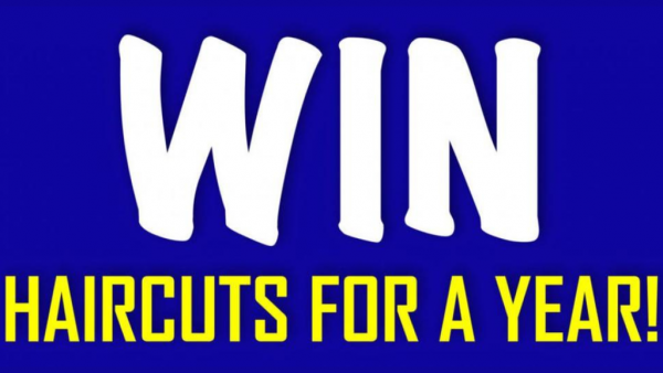 Win free haircuts for a full year