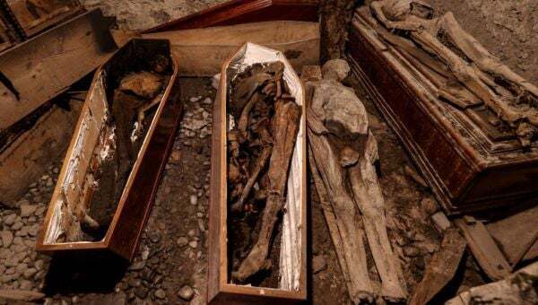 Photographs reveal extent of damage caused to mummies in church fire - Homepage - Vimarsana News