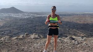 Experiencing the heat of a volcanic run Experiencing the heat of a volcanic run