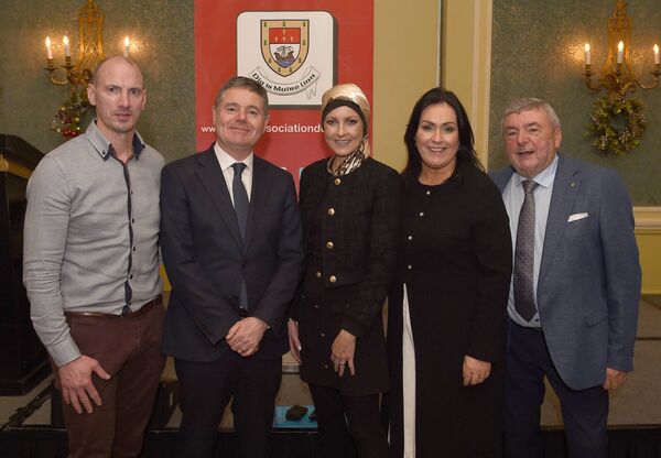 Attending the Mayo Association Dublin Business Lunch 2024 at the Intercontinental Hotel in Dublin last week were John and Rita Casey, guest speaker Minister for Public Expenditure and Reform Paschal Donohoe, Fine Gael candidate in Mayo Martina Jennings and Noel Howley, Mayo Association Dublin. Picture: Conor McKeown Attending the Mayo Association Dublin Business Lunch 2024 at the Intercontinental Hotel in Dublin last week were John and Rita Casey, guest speaker Minister for Public Expenditure and Reform Paschal Donohoe, Fine Gael candidate in Mayo Martina Jennings and Noel Howley, Mayo Association Dublin. Picture: Conor McKeown