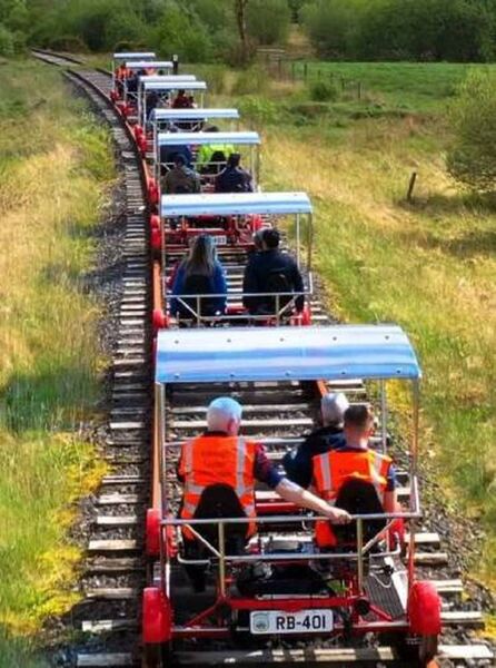The velorail project has given a boost to tourism in East Mayo. The velorail project has given a boost to tourism in East Mayo.