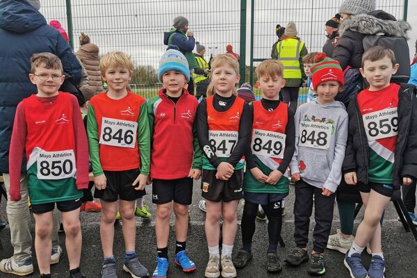 Westport AC sent a team of 18 athletes to the Mayo U9 and U10 Track and Fields which were held in Ballinrobe. Westport AC sent a team of 18 athletes to the Mayo U9 and U10 Track and Fields which were held in Ballinrobe.