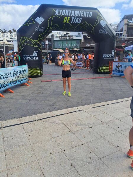 Paula Donnellan Walsh was the first female home for the 10k trail in Lanzarote. Paula Donnellan Walsh was the first female home for the 10k trail in Lanzarote.