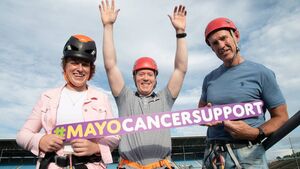 Charity’s Croke Park abseil now targets €150k goal Charity’s Croke Park abseil now targets €150k goal
