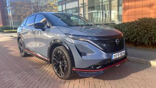 <p>Nissan's electric SUV, the Ariya Nismo, was introduced to the market in January 2024.</p> <p>Nissan's electric SUV, the Ariya Nismo, was introduced to the market in January 2024.</p>