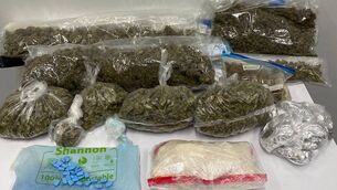 <p>Over €97,000 in drugs were seized from a property in Tuam, Co Galway.</p> <p>Over €97,000 in drugs were seized from a property in Tuam, Co Galway.</p>