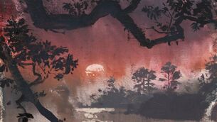 <p>'Islands, Red Sunset' oil on wood panel.</p> <p>'Islands, Red Sunset' oil on wood panel.</p>