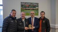 'Outstanding dedication' - Mayo GAA make special presentation during Mayo v Dublin 'Outstanding dedication' - Mayo GAA make special presentation during Mayo v Dublin