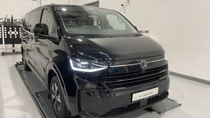 <p>The all-electric e-Caravelle is offered in both PHEV and BEV configurations.</p> <p>The all-electric e-Caravelle is offered in both PHEV and BEV configurations.</p>