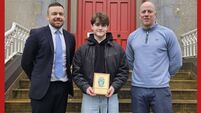 Local Notes: Accolade for St Muredach’s Iarla Dunford Local Notes: Accolade for St Muredach’s Iarla Dunford