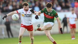 <p>Conal Dawson, seen in championship action against Tyrone last season, is in line to make his first start in a National Football League fixture for Mayo. Picture: INPHO/James Crombie</p> <p>Conal Dawson, seen in championship action against Tyrone last season, is in line to make his first start in a National Football League fixture for Mayo. Picture: INPHO/James Crombie</p>