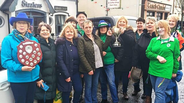 Local Notes: Bangor Erris Women's Biodiversity Group are winners at St Patrick's Day parade. Local Notes: Bangor Erris Women's Biodiversity Group are winners at St Patrick's Day parade.