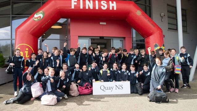 Local Notes: Students of Quay NS enjoy Splash and Dash Mayo at Lough Lannagh. Local Notes: Students of Quay NS enjoy Splash and Dash Mayo at Lough Lannagh.