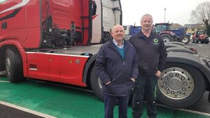 <p>Local councillors Patsy O'Brien and Chris Maxwell at the fuel price protest in Castlebar earlier this month.</p> <p>Local councillors Patsy O'Brien and Chris Maxwell at the fuel price protest in Castlebar earlier this month.</p>