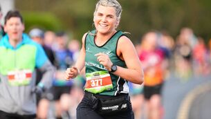 <p>Joanne McGrath from Enniskillen was one of the thousands competing in the Westport full and half marathons and 10k races that took place on Saturday.</p> <p>Joanne McGrath from Enniskillen was one of the thousands competing in the Westport full and half marathons and 10k races that took place on Saturday.</p>