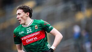 <p>Mayo's Kobe McDonald is named to start at corner-forward against Roscommon for this Sunday's Connacht SFC semi-final. Picture: INPHO/Tom Maher</p> <p>Mayo's Kobe McDonald is named to start at corner-forward against Roscommon for this Sunday's Connacht SFC semi-final. Picture: INPHO/Tom Maher</p>