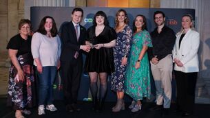 <p>Pictured at the AsIAm Autism Friendly Town Awards 2026 were, from left: award judges Charlene Tait and Laragh Smith, Adam Harris (AsIAm), Ballina committee representatives Rebecca Connor-Wood, Elisha Beattie and Annette Kenny, and Eric Roberts and Courtnee Kyle (PTSB).</p> <p>Pictured at the AsIAm Autism Friendly Town Awards 2026 were, from left: award judges Charlene Tait and Laragh Smith, Adam Harris (AsIAm), Ballina committee representatives Rebecca Connor-Wood, Elisha Beattie and Annette Kenny, and Eric Roberts and Courtnee Kyle (PTSB).</p>