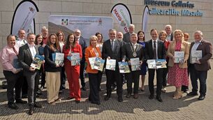 <p>Mayo County Council’s Mayo: An Economic Development Strategy 2025-2030 and Mayo Maritime Strategy 2040 were both launched on Friday last in the National Museum of Ireland at Turlough Park jointly by Minister for Rural and Community Development and the Gaeltacht, Dara Calleary TD and Minister of State for Employment, Small Business and Retail and Circular Economy, Alan Dillon TD. Picture: Conor McKeown </p> <p>Mayo County Council’s Mayo: An Economic Development Strategy 2025-2030 and Mayo Maritime Strategy 2040 were both launched on Friday last in the National Museum of Ireland at Turlough Park jointly by Minister for Rural and Community Development and the Gaeltacht, Dara Calleary TD and Minister of State for Employment, Small Business and Retail and Circular Economy, Alan Dillon TD. Picture: Conor McKeown </p>