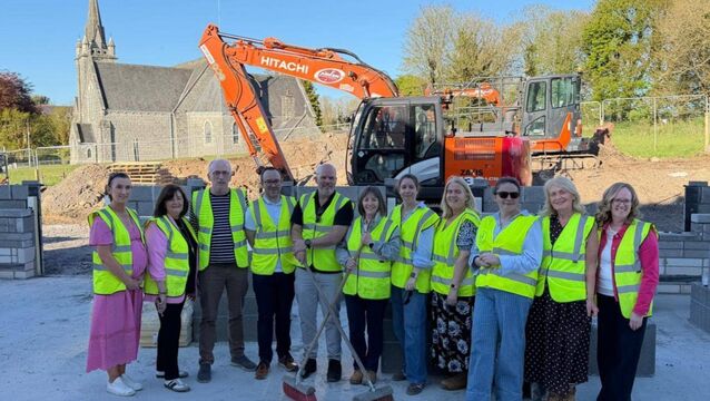 Tubbercurry's new childcare building progressing well Tubbercurry's new childcare building progressing well