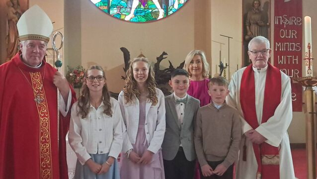 Local Notes: Lacken NS children make their Confirmation. Local Notes: Lacken NS children make their Confirmation.