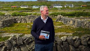 <p>Fine Gael candidate Seán Kyne on the campaign trail in Inis Meáin, the largest of the Aran Islands, which are part of the Galway-West constituency. Kyne won the by-election despite a strong showing from Independent Ireland.</p> <p>Fine Gael candidate Seán Kyne on the campaign trail in Inis Meáin, the largest of the Aran Islands, which are part of the Galway-West constituency. Kyne won the by-election despite a strong showing from Independent Ireland.</p>