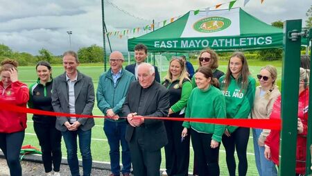 Local Notes: New athletics track is opened in Charlestown Local Notes: New athletics track is opened in Charlestown