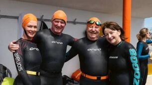 <p>Four to Shore are a group of leisure swimmers, brought together by chance. </p> <p>Four to Shore are a group of leisure swimmers, brought together by chance. </p>