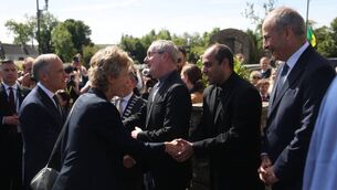 <p>Canadian Prime Minister Mark Carney, visiting his ancestry village Aghagower, Ireland, June 14, 2026. REUTERS/Emilija Jefremova/Pool</p> <p>Canadian Prime Minister Mark Carney, visiting his ancestry village Aghagower, Ireland, June 14, 2026. REUTERS/Emilija Jefremova/Pool</p>