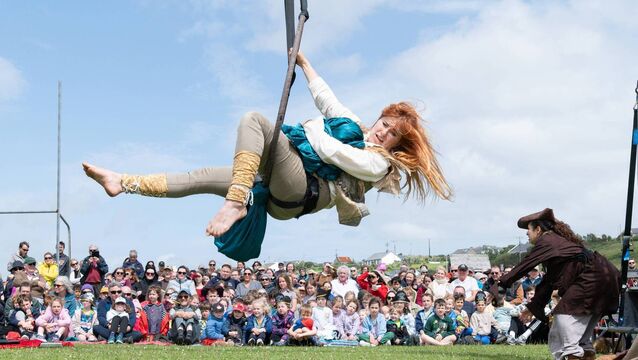 First show in 'world's most westerly theatre' First show in 'world's most westerly theatre'