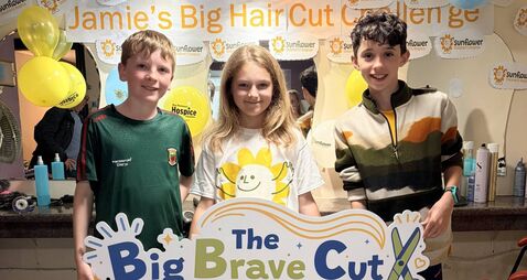 Mayo boy donates 12 inches of hair for Big Brave Cut Mayo boy donates 12 inches of hair for Big Brave Cut