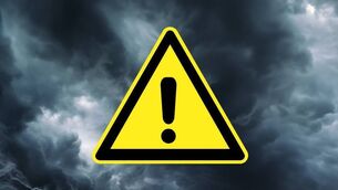 <p>A Status Yellow Thunderstorm warning has been issued for Mayo.</p> <p>A Status Yellow Thunderstorm warning has been issued for Mayo.</p>