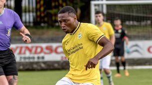 <p>Daniel Ajenipa scored twice and assisted another in a big win for Castlebar Celtic over Ballyheane in the Elverys Sports Super League. Picture: Castlebar Celtic F.C.</p> <p>Daniel Ajenipa scored twice and assisted another in a big win for Castlebar Celtic over Ballyheane in the Elverys Sports Super League. Picture: Castlebar Celtic F.C.</p>