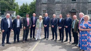 <p>Taoiseach Micheál Martin at the military barracks in Castlebar yesterday.</p> <p>Taoiseach Micheál Martin at the military barracks in Castlebar yesterday.</p>