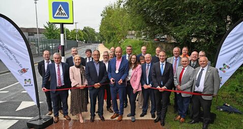 Important new greenway link opens in Westport Important new greenway link opens in Westport