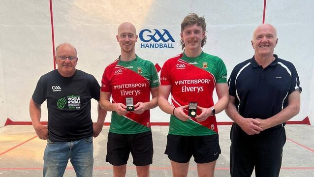Mayo GAA Handball lands four All-Irelands on a super Sunday Mayo GAA Handball lands four All-Irelands on a super Sunday