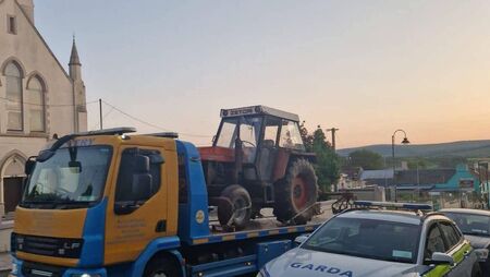 Mayo tractor seized after more than seven years without tax Mayo tractor seized after more than seven years without tax