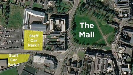 Extra parking for big screen showing of Mayo match Extra parking for big screen showing of Mayo match