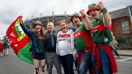 Local Notes: Ballinrobe family cheer on Mayo at Croke Park Local Notes: Ballinrobe family cheer on Mayo at Croke Park