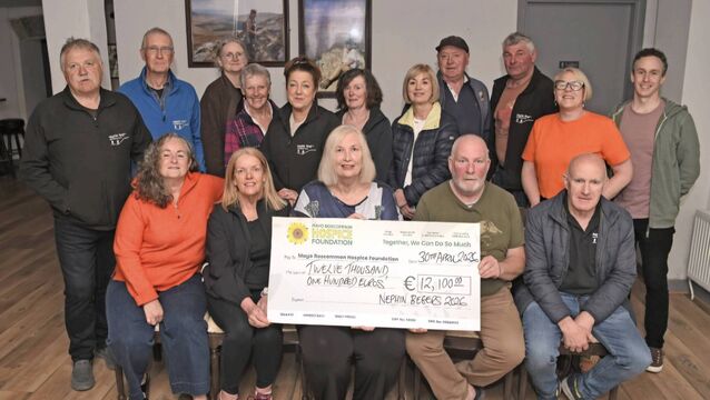 Hiking group raise over €65,000 for Mayo Roscommon Hospice Hiking group raise over €65,000 for Mayo Roscommon Hospice