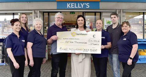 Mayo service station donates lotto commission to Hospice Mayo service station donates lotto commission to Hospice