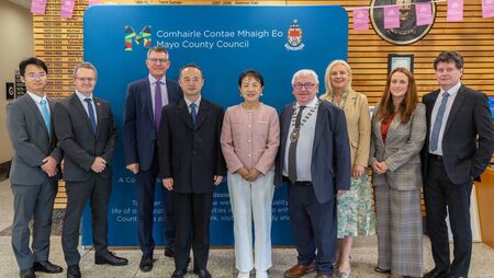 Chinese ambassador pays visit to Mayo Chinese ambassador pays visit to Mayo