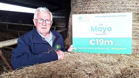 Mayo stands to lose €19m per year in next CAP Mayo stands to lose €19m per year in next CAP
