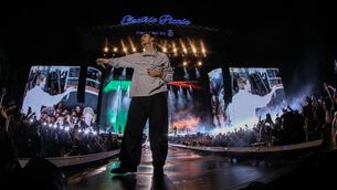 <p>Fontaines D.C. announced their upcoming headline performance at Slane Castle as they closed out their headline set at Electric Picnic on Sunday night. (Photo by Debbie Hickey/Getty Images)</p> <p>Fontaines D.C. announced their upcoming headline performance at Slane Castle as they closed out their headline set at Electric Picnic on Sunday night. (Photo by Debbie Hickey/Getty Images)</p>