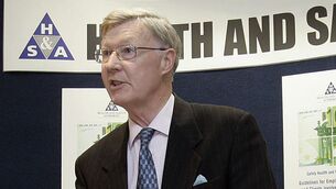 <p>Jim Lyons is pictured in 2006 while serving as chairperson of the Health and Safety Authority. Picture: Mac Innes</p> <p>Jim Lyons is pictured in 2006 while serving as chairperson of the Health and Safety Authority. Picture: Mac Innes</p>