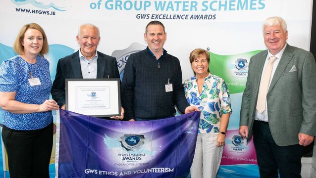 Local Notes: Moylaw Group Water Scheme wins award at National Federation of Group Water Schemes Excellence Awards. Local Notes: Moylaw Group Water Scheme wins award at National Federation of Group Water Schemes Excellence Awards.