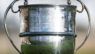<p>The Paddy Moclair Cup which is presented to the winners of the Mayo Senior Football Championship. Picture: INPHO/Evan Logan</p> <p>The Paddy Moclair Cup which is presented to the winners of the Mayo Senior Football Championship. Picture: INPHO/Evan Logan</p>