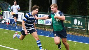 <p>Rob Fridd runs in to score one of his two tries in Ballina's comfortable home win against Corinthians last Sunday. Picture: John O'Grady</p> <p>Rob Fridd runs in to score one of his two tries in Ballina's comfortable home win against Corinthians last Sunday. Picture: John O'Grady</p>
